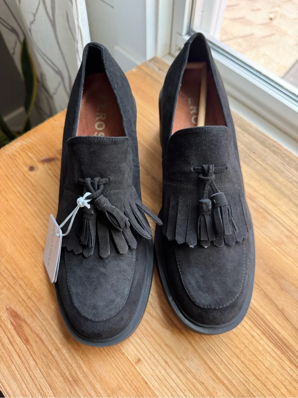 NWT Aerosoles Gibes Women’s Heeled Loafers 9